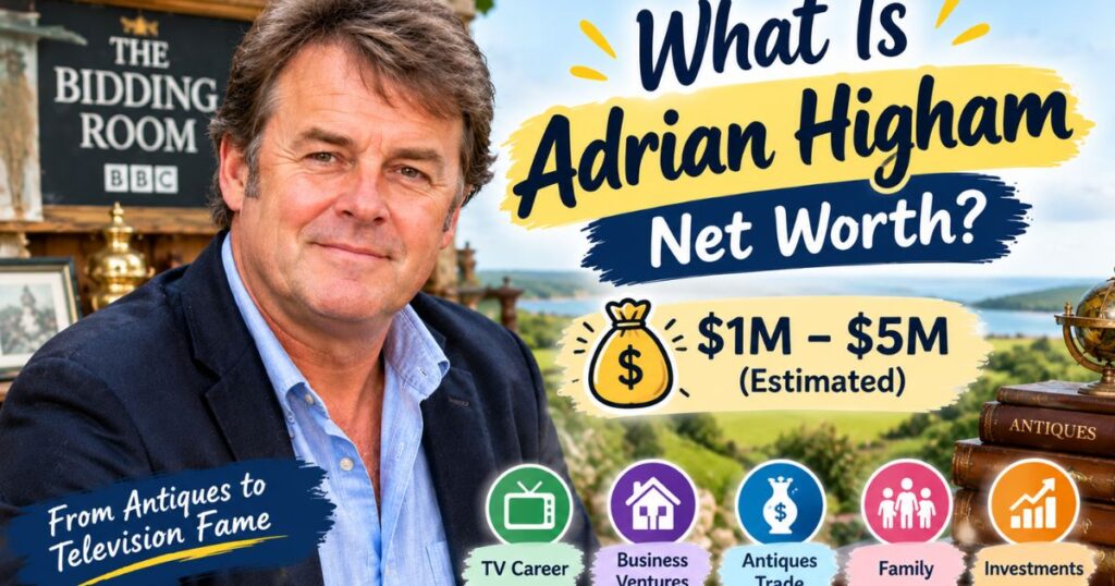 What Is Adrian Higham Net Worth